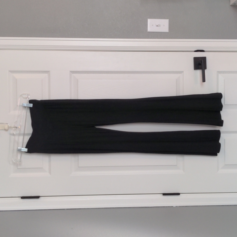 SHEIN black flare leggings